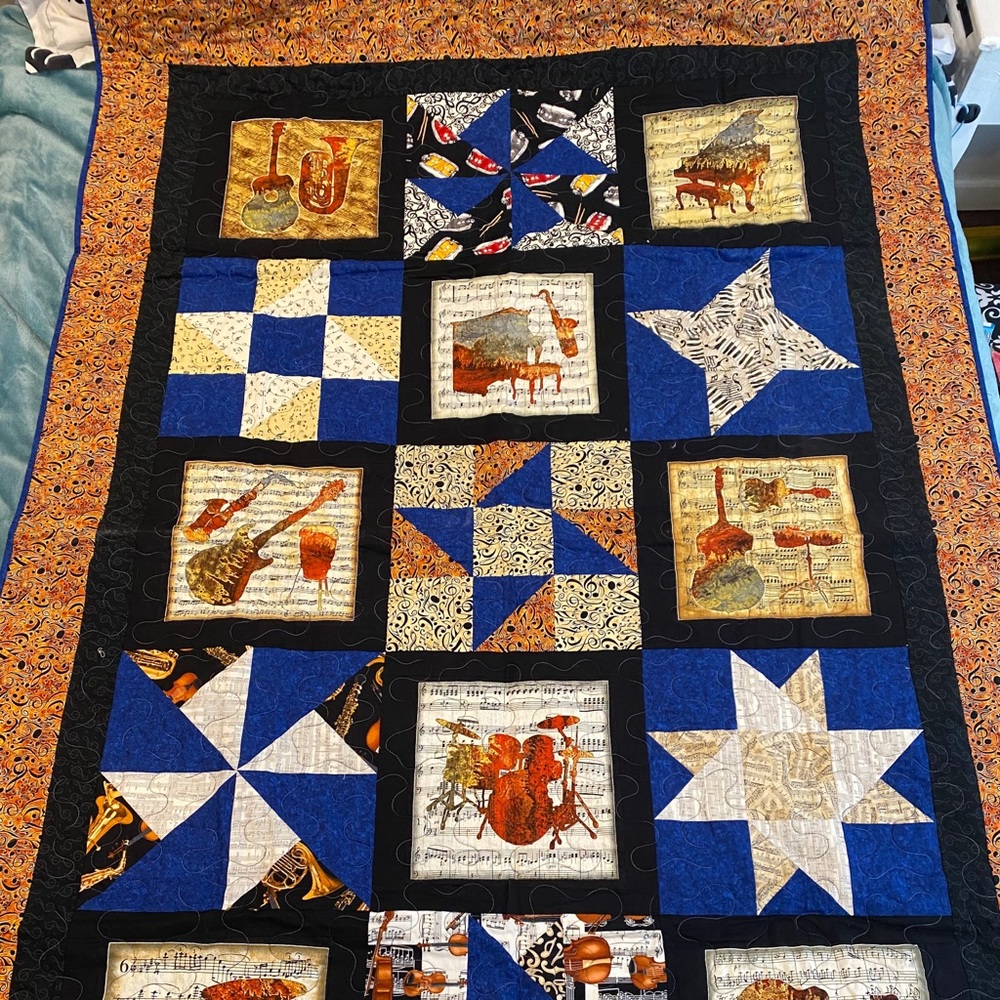 Music Themed Quilt